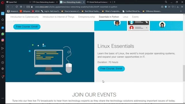Cisco 5 Free Courses | Netacad | CyberSecurity | IoT | Entrepreneur| Python | Linux | SiD Tech Hack смотреть онлайн