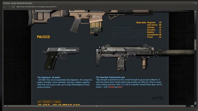 Payday 2: Gage Weapon Pack DLC REVEALED (Day 1) смотреть онлайн