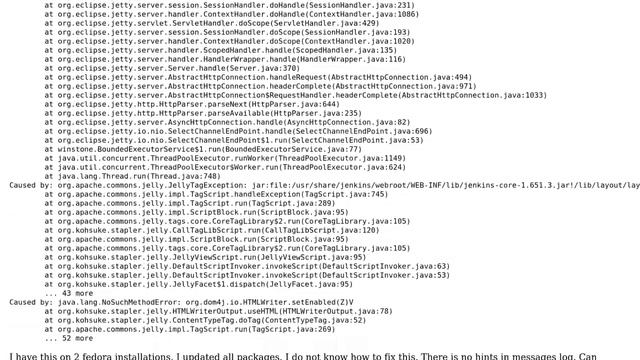 Jenkins wont run on Fedora 27 (2 Solutions!!) смотреть онлайн