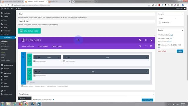 Divi Wordpress Theme How To Justify Text In The Popup Modal смотреть онлайн