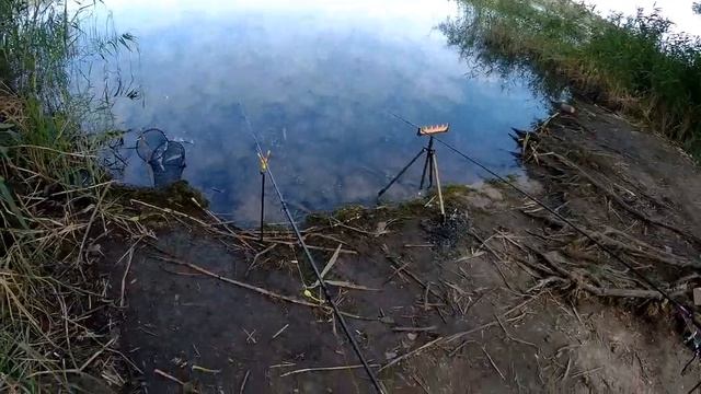 РЫБАЛКА НА ВОДОХРАНИЛИЩЕ.( КЛЁВ КАК ИЗ ПУЛЕМЁТА) смотреть онлайн