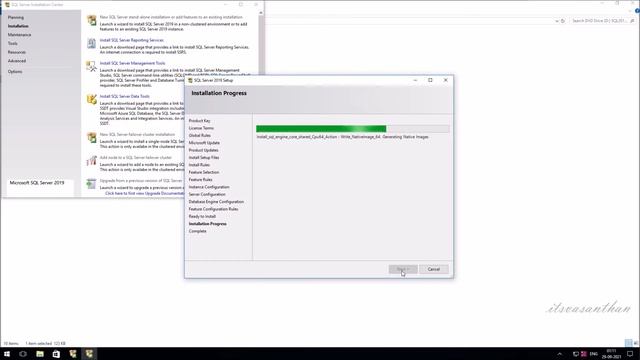 03.Install SQL Server 2019 and SSMS in Windows 10 смотреть онлайн