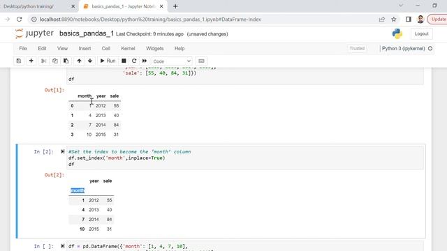 Hindi/Urdu: Pandas DataFrame Multi Index,Set Index смотреть онлайн