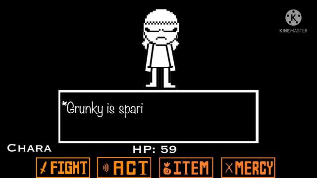 Battle against the Elder Child. (Grunky Undertale Battle.) смотреть онлайн