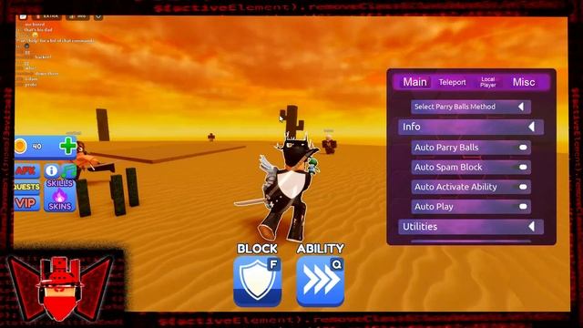 Roblox Blade Ball Script Hack - NEW AUTOFARM, Auto Parry, Auto Block, ETC! *PASTEBIN 2023* смотреть онлайн