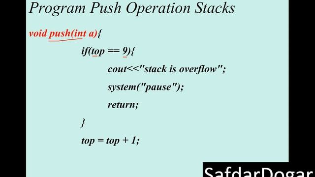 Push Operation in Stack Data Structure using C++ | Data Structures and Algorithms Tutorial смотреть онлайн