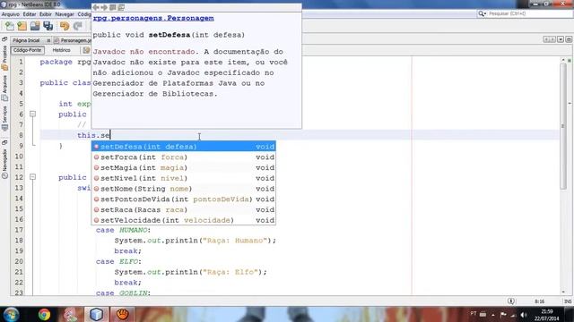 Java - Aula 43: RPG - Métodos Get e Set смотреть онлайн