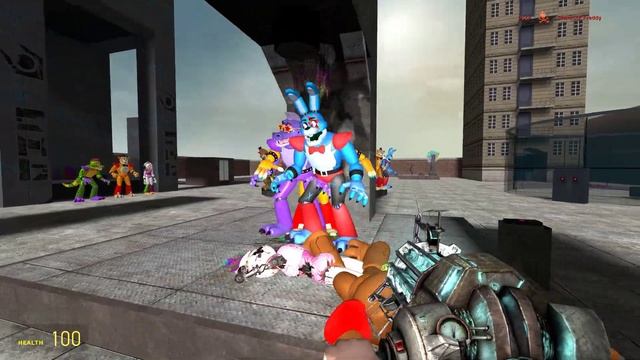 DESTROYING ALL GLAMROCK ANIMATRONICS In Garry's Mod! Five Nights at Freddy's Security Breach! смотреть онлайн