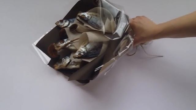 Букет из настоящей рыбы:) смотреть онлайн