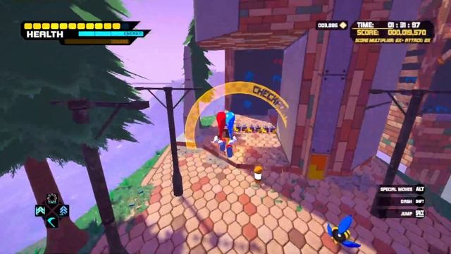 The BEST 3D Sonic Game!? Spark The Electric Jester 3 Gameplay смотреть онлайн