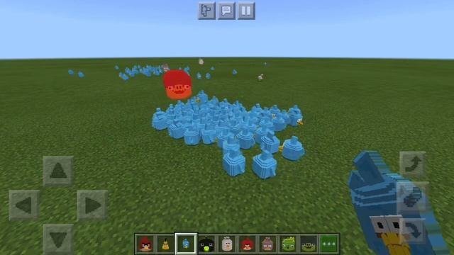 Angry Birds Mod In Minecraft PE