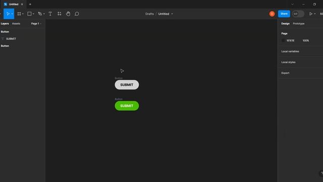 How to Create Simple Button Hover Effect in Figma смотреть онлайн