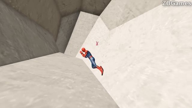 GTA 5 Water Ragdolls | Squid Game Guard and Spiderman - LARGEST Water Slide From Space into Pool! смотреть онлайн