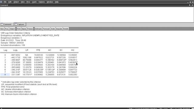 How to estimate and interpret VAR models in Eviews - Vector Autoregression model смотреть онлайн