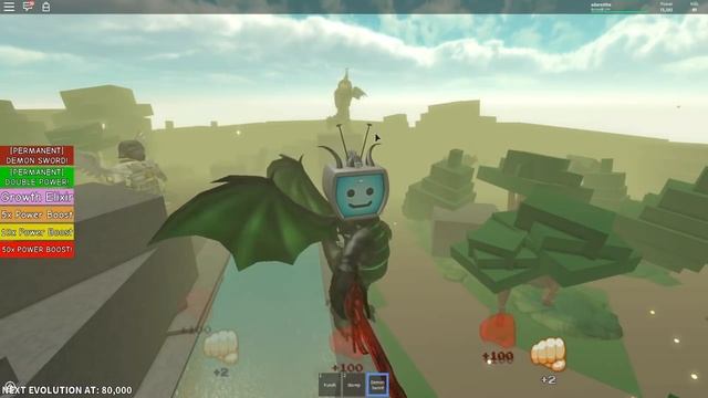 How Powerful Can I Get - Roblox Titan Simulator смотреть онлайн