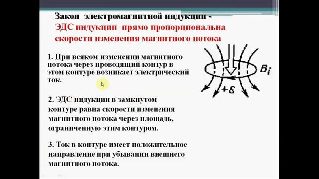 Магнитный поток. смотреть онлайн