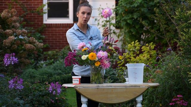 How to Make Cut Flowers Last Longer 🌼🌸🌹 // Northlawn Flower Farm смотреть онлайн