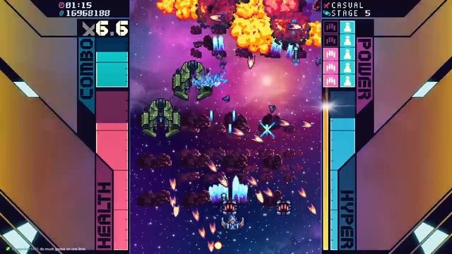 Super Galaxy Squadron EX Turbo playthrough (Casual - Cobalt) смотреть онлайн