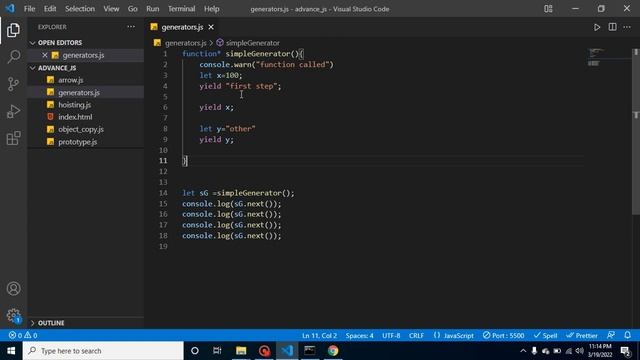 JavaScript generators function in Hindi | advance JavaScript смотреть онлайн