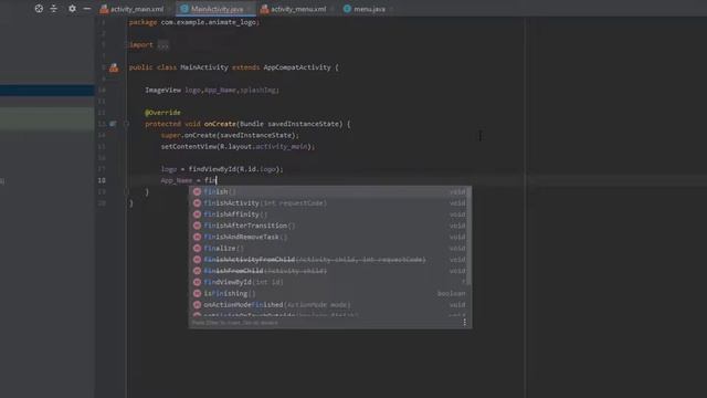 how to create animated splash screen in android studio смотреть онлайн