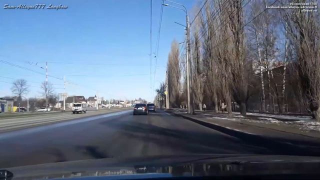 Курск. Ул 50 лет Октября. Едем от завода Прибор до авторынка смотреть онлайн