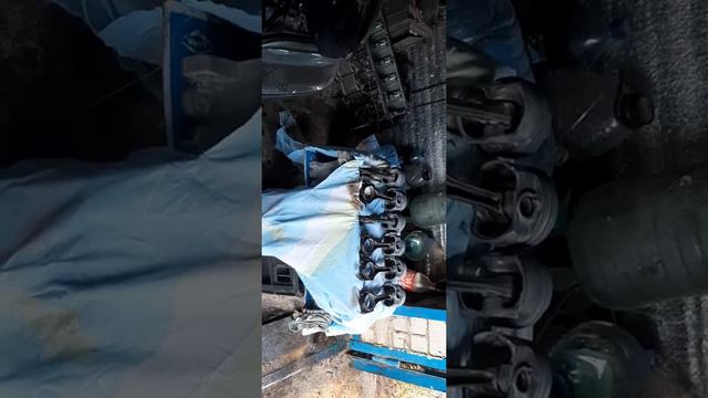 Не понятный стук в моторе, продолжаем собирать смотреть онлайн