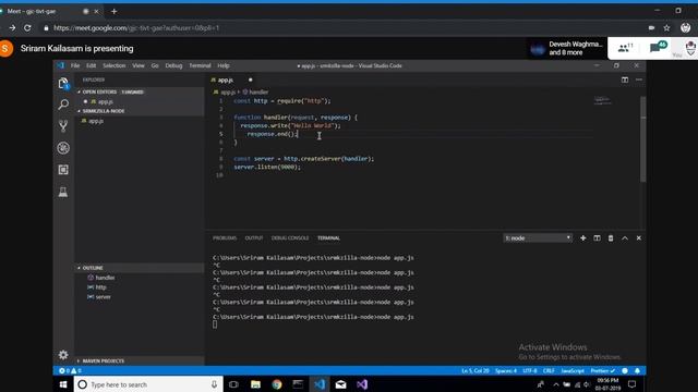 Node.js | Session 1 | Introduction to Node.js смотреть онлайн