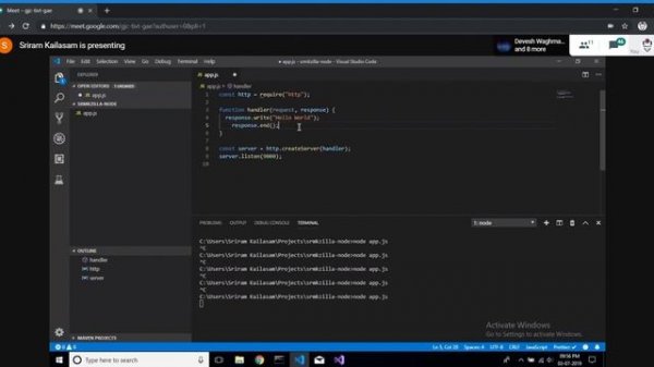 Node.js | Session 1 | Introduction to Node.js