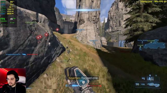 RX 570 | Halo Infinite - 1080p Low settings + Resolution Scale смотреть онлайн
