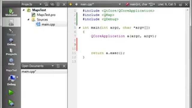 C++ Qt 40 QMap смотреть онлайн