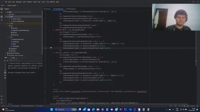 Recriando Flappy Bird ao vivo na Yield 5 смотреть онлайн