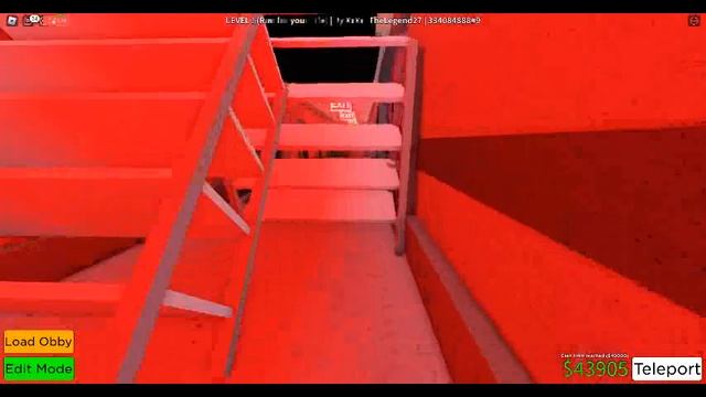 Obby creator Level ! (RUN FOR YOUR LIFE) смотреть онлайн