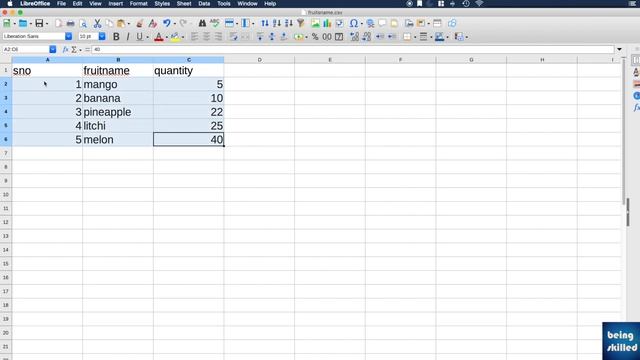 How to create a CSV file using LibreOffice Calc? смотреть онлайн