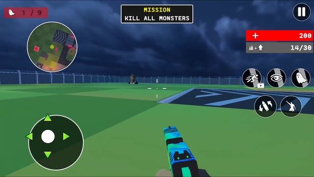 Alphabet rainbow friends nextbot || Monster shooter battle grounds gameplay walkthrough game review смотреть онлайн
