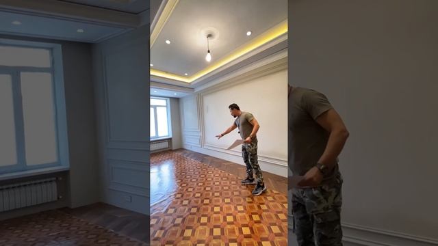 Подложка под паркетную доску.