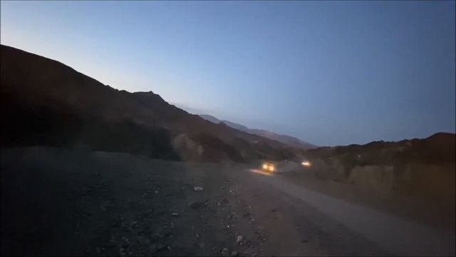 Ускоренное видео поездки сквозь Эйлат смотреть онлайн