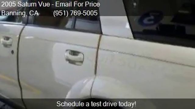 2005 Saturn Vue Base Fwd 4dr SUV V6 for sale in Banning, CA смотреть онлайн