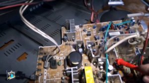 Полосы сверху экрана - ремонт ТВ Samsung CS 29K5ZQQ