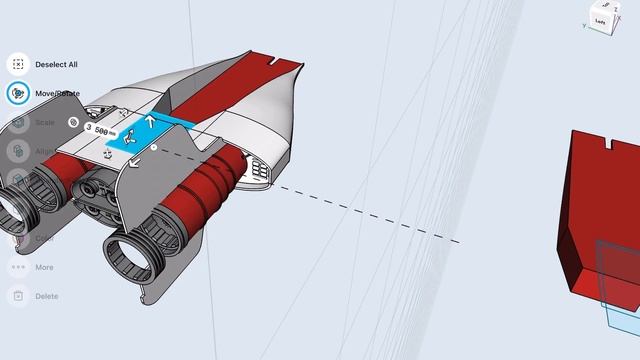 RZ-1 A-wing interceptor 3D modeling | Shapr3D on iPad | part 3 - body panels смотреть онлайн