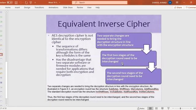 23 AES Example AES Implementation смотреть онлайн