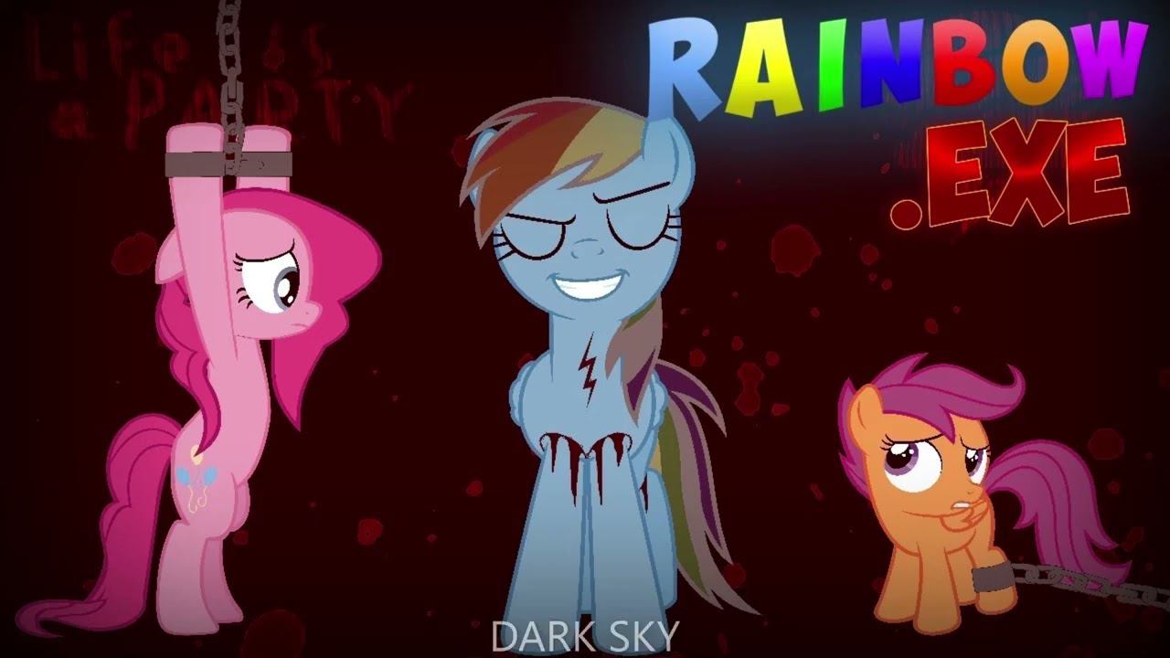 2 САУНТДРЕКА ИЗ ИГРЫ RAINBOW.EXE (MY LITTLE REVENGE, DARK SKY) смотреть онлайн