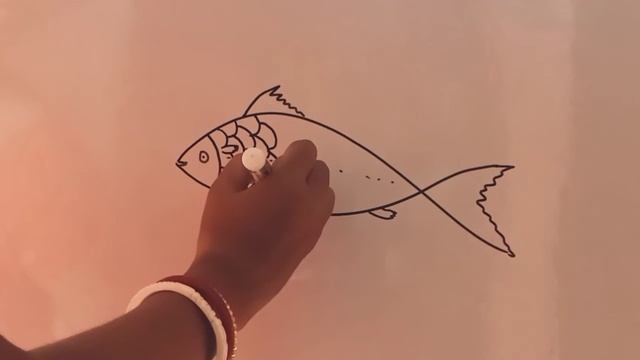 Fish Sketch Drawing for Kids @Swapnochhutki смотреть онлайн