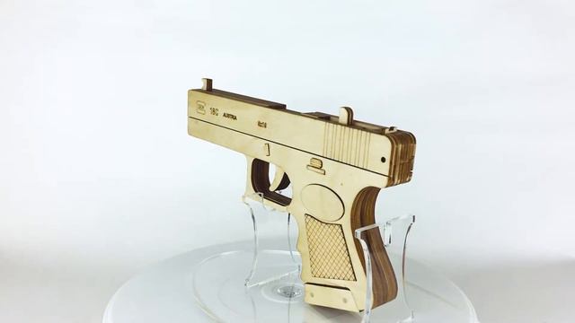 ГЛОК-18 (GLOCK 18) из CS:GO | ПОЛНОРАЗМЕРНЫЙ ДЕРЕВЯННЫЙ КОНСТРУКТОР от KERAMBITER.RU