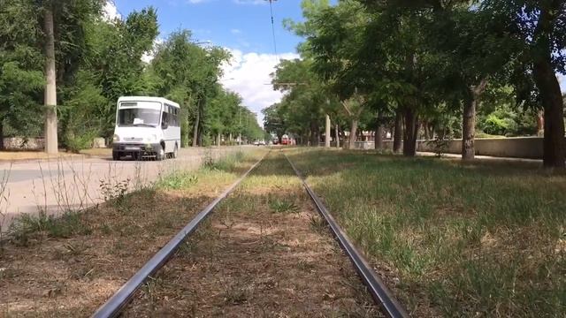 Евпаторийский трамвай маршрут 2. Евпатория 2016 Yevpatoria смотреть онлайн