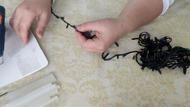 Ремонт НОВОЙ гирлянды Гирлянда для улицы своими руками смотреть онлайн