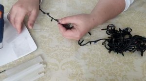Ремонт НОВОЙ гирлянды   Гирлянда для улицы своими руками
