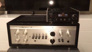 LUXMAN LX 38, ламповый усилитель.