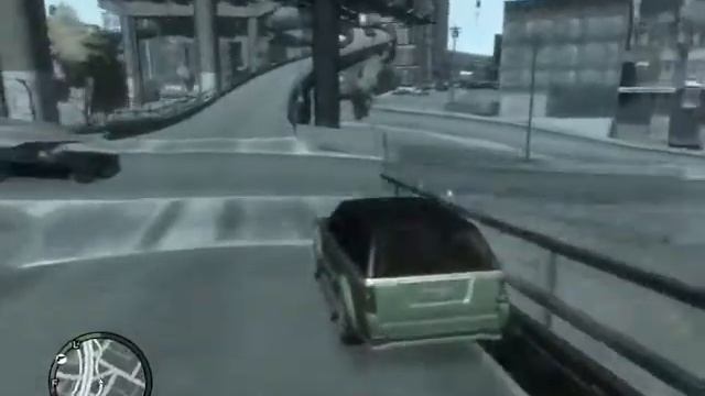 GTA 4 on Radeon HD 4600 смотреть онлайн