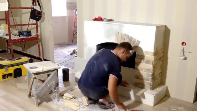 Монтаж камина из Гипсокартона! смотреть онлайн
