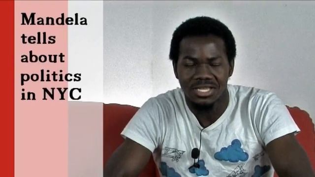 Mandela tells about politics in NYC смотреть онлайн